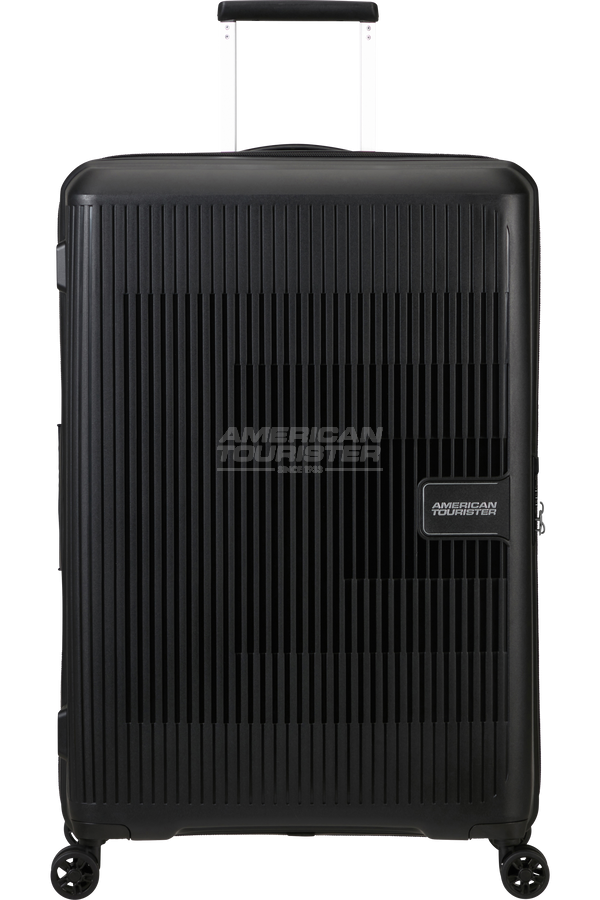 American Tourister Aerostep Black Suitcase - Image 1
