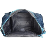American Tourister Grid Casual Duffle Bag Blue 55Cm - Image 2
