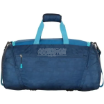 American Tourister Grid Casual Duffle Bag Blue 55Cm - Image 3