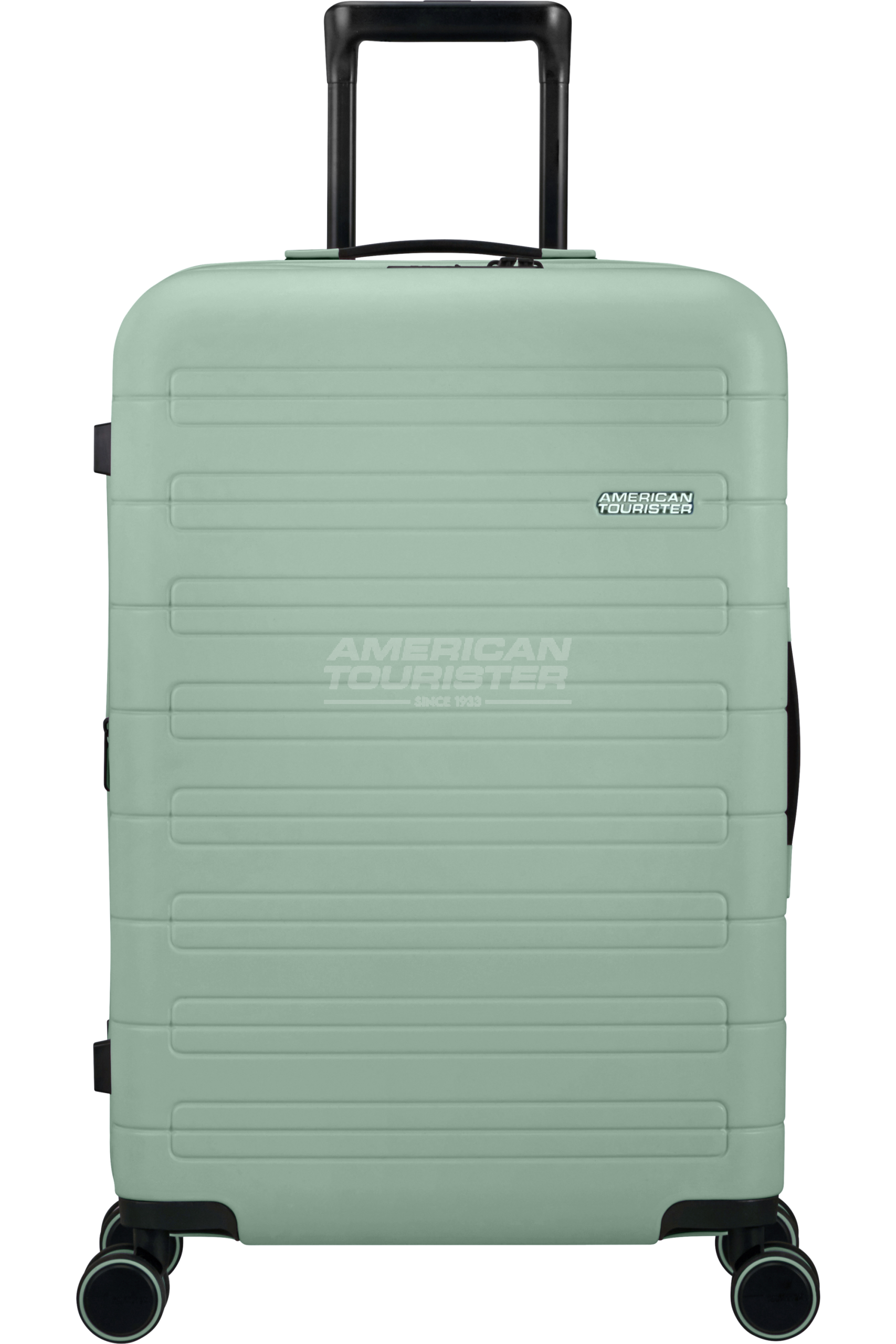 American Tourister Novastream Nomad Green Suitcase - Image 2