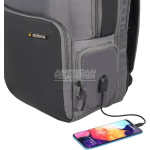 American Tourister Segno 2.0 Expandable Backpack Grey - Image 2