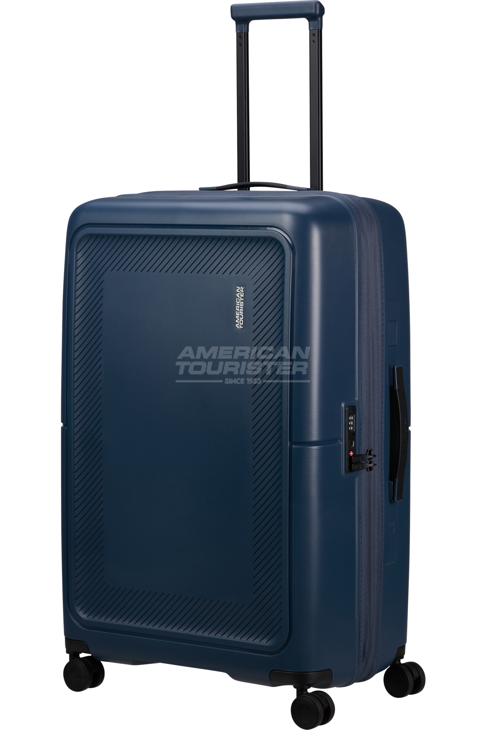 American Tourister Dash Pop Midnight Blue Suitcase - Image 1