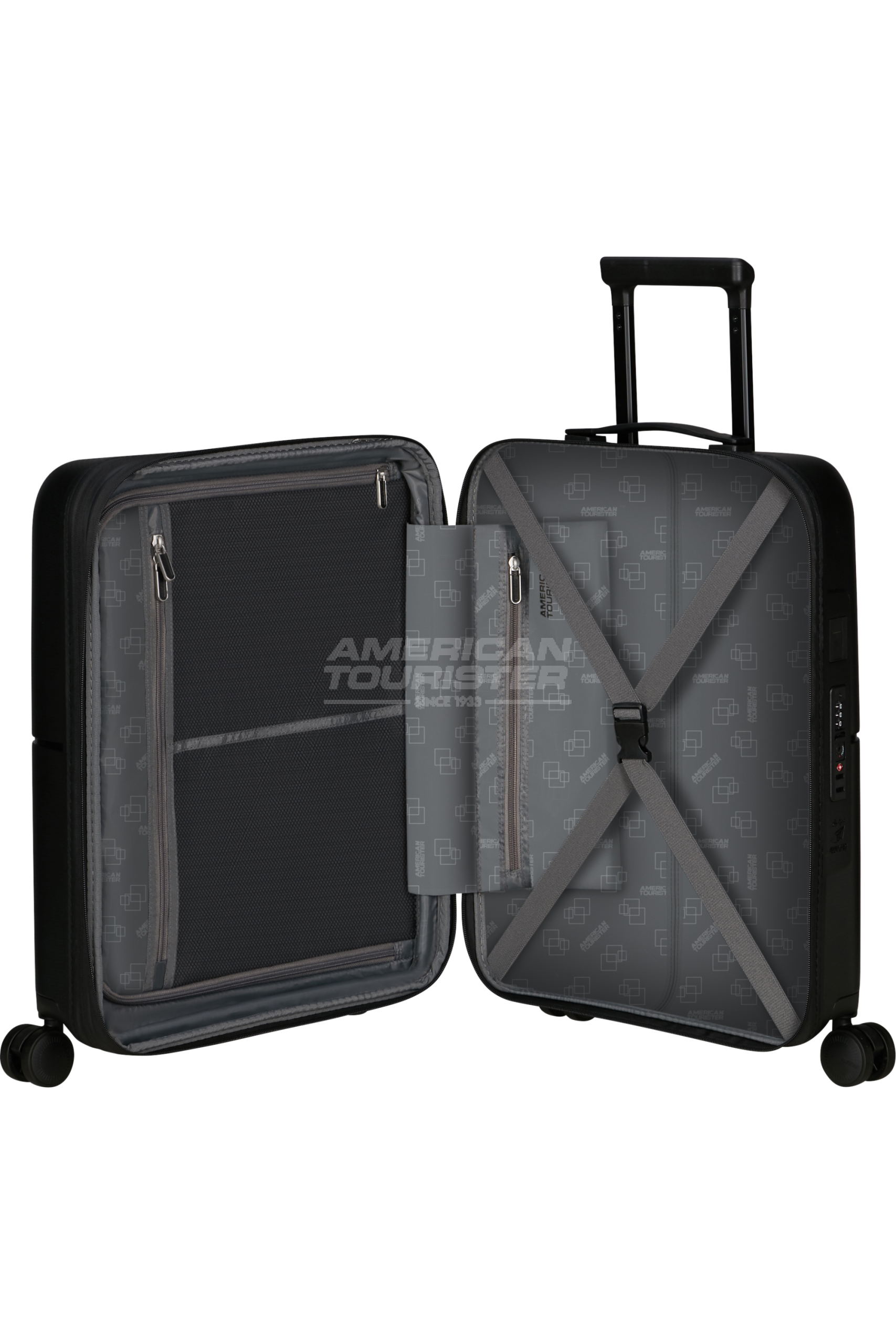 American Tourister Dash Pop True Black Suitcase - Image 3