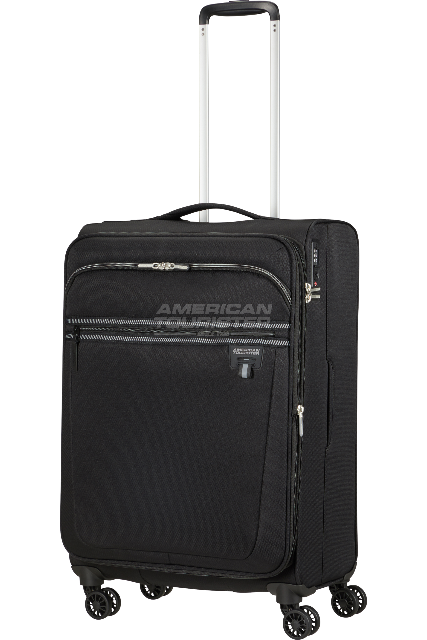 American Tourister Aerospin Black Suitcase - Image 3